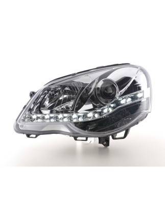 Phare Daylight LED feux de jour VW Polo 4 9N3 chrome