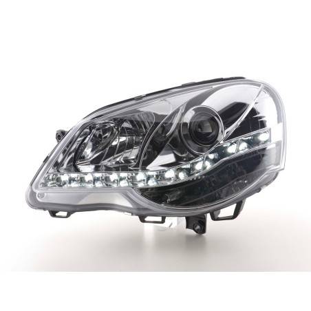 Daylight headlight LED daytime running lights VW Polo 4 9N3 chrome