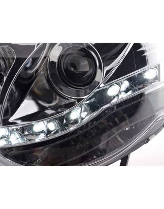 Daylight headlight LED daytime running lights VW Polo 4 9N3 chrome