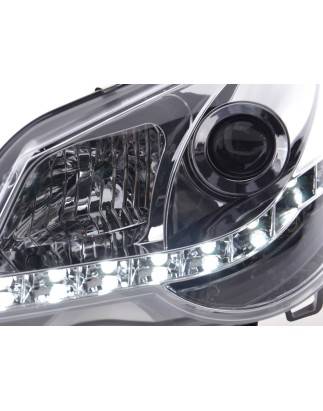 Daylight headlight LED daytime running lights VW Polo 4 9N3 chrome