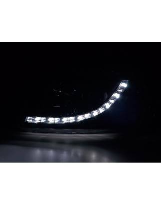 Phares Daylight LED feux de jour VW Bus T5 03-09 noir