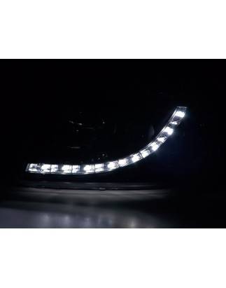 Phares Daylight LED feux de jour VW Bus T5 03-09 noir