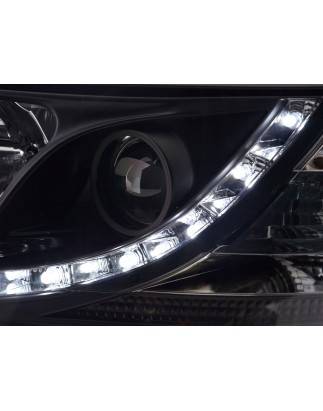 Phares Daylight LED feux de jour VW Bus T5 03-09 noir