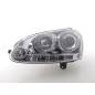 Headlight set VW Golf 5 03-08 chrome