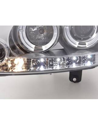 Headlight set VW Golf 5 03-08 chrome