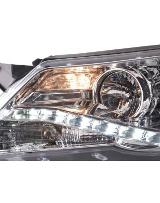 Daylight headlights LED daytime running lights VW Tiguan 07-11 chrome