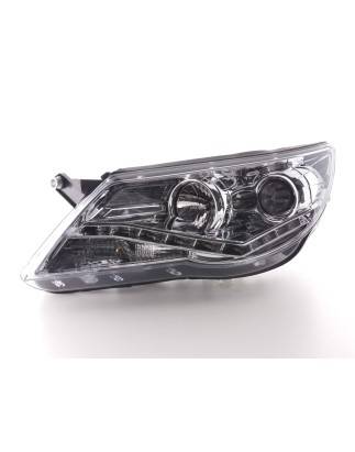 Phares Daylight LED feux de jour VW Tiguan 07-11 chrome