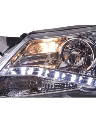 Daylight headlight LED DRL look VW Tiguan 07-11 chrome