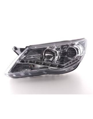 Daylight headlight LED DRL look VW Tiguan 07-11 chrome