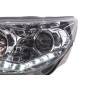 Daylight headlight LED DRL look VW Tiguan 07-11 chrome