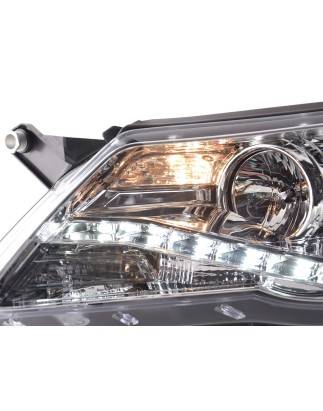 Daylight headlight LED DRL look VW Tiguan 07-11 chrome