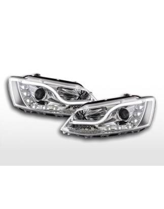 Daylight headlights LED daytime running lights VW Jetta 6 from 2011 chrome