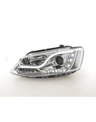 Daylight headlights LED daytime running lights VW Jetta 6 from 2011 chrome