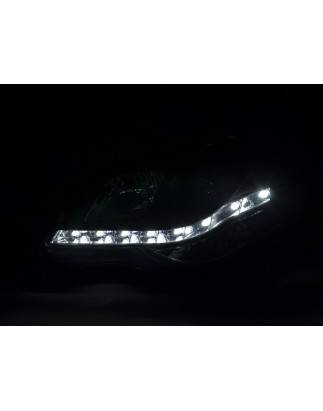 Phare Daylight LED feux de jour VW Polo 9N3 05-09 noir