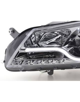 Daylight headlight LED DRL look VW Passat B7 3C 10- chrome