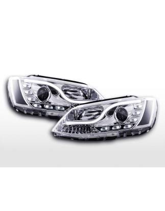 Daylight headlight LED daytime running lights VW Jetta 6 11- chrome