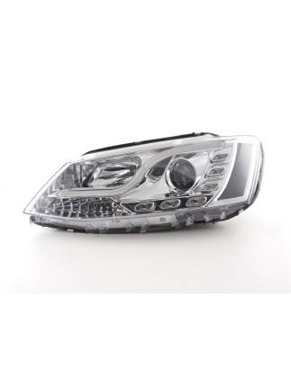 Daylight headlight LED daytime running lights VW Jetta 6 11- chrome