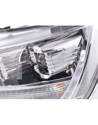 Headlights Daylight LED daytime running lights VW Bus T6 from 2015 chrome