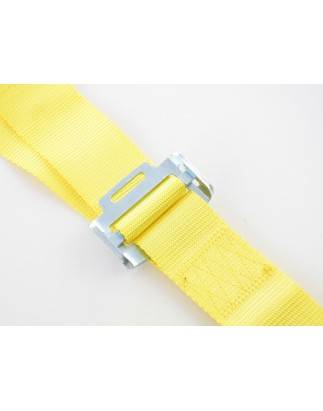 Harnais ceinture harnais 5 points harnais racing universel jaune