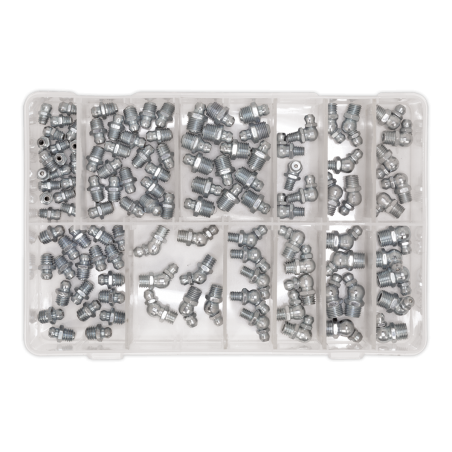 Grease Nipple Assortment 115pc - Metric