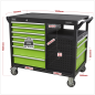 Mobile Workstation 10 Drawer 1140mm