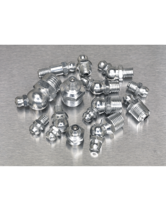 Grease Nipple Assortment 130pc - Metric, BSP & UNF