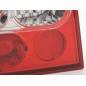 Taillights set VW Golf 4 98-02, red / clear