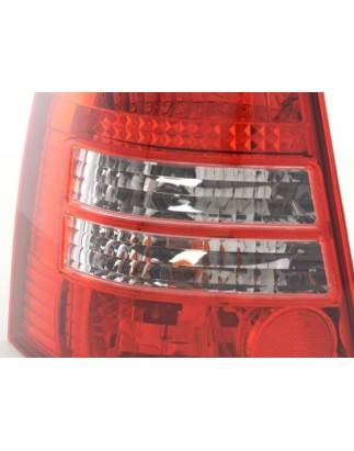 Taillights set VW Golf 4 / Bora Variant 98-03, red / clear