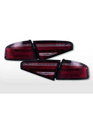 Feux arrière LED Audi A4 (B8/8K) 2013-2015 rouge/clair