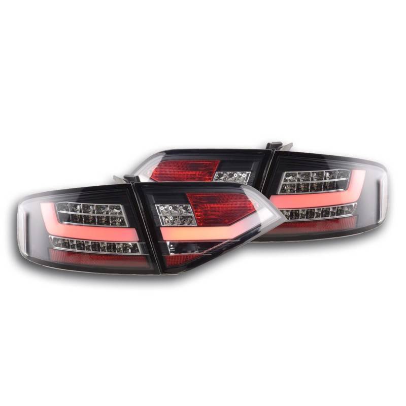 Kit feux arrières à LED Audi A4 B8 8K Limo 07-11 noir