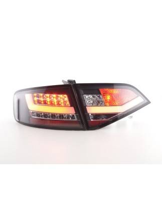 LED taillights set Audi A4 B8 8K Limo 07-11 black