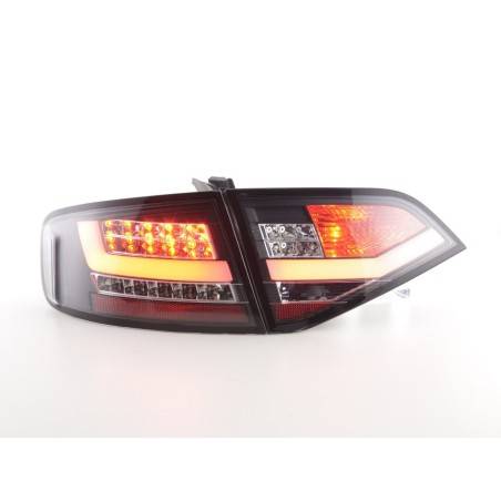 LED taillights set Audi A4 B8 8K Limo 07-11 black