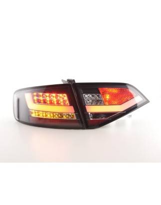 Kit feux arrières à LED Audi A4 B8 8K Limo 07-11 noir