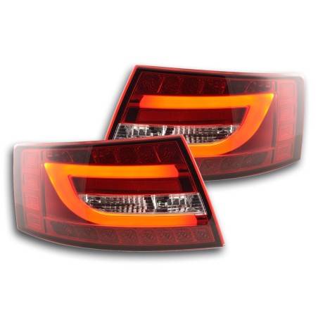 Feux arrières à LED Audi A6 Limo (4F) 04-08 rouge / clair