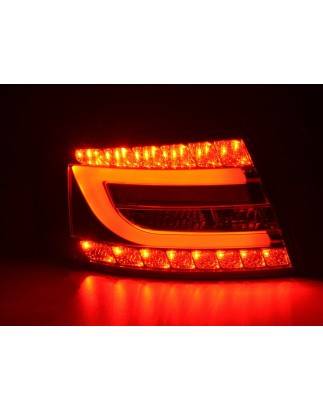 LED taillights set Audi A6 Limo (4F) 04-08 red / clear