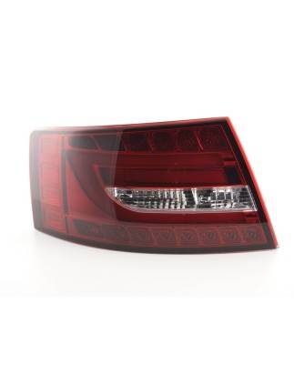 LED taillights set Audi A6 Limo (4F) 04-08 red / clear