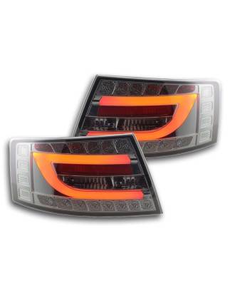 LED taillights set Audi A6 Limo (4F) 04-08 black