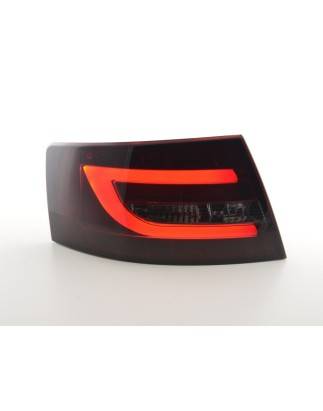 Kit feux arrières à LED Audi A6 Limo (4F) 04-08 rouge / noir