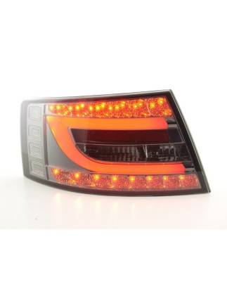 LED taillights set Audi A6 Limo (4F) 04-08 black