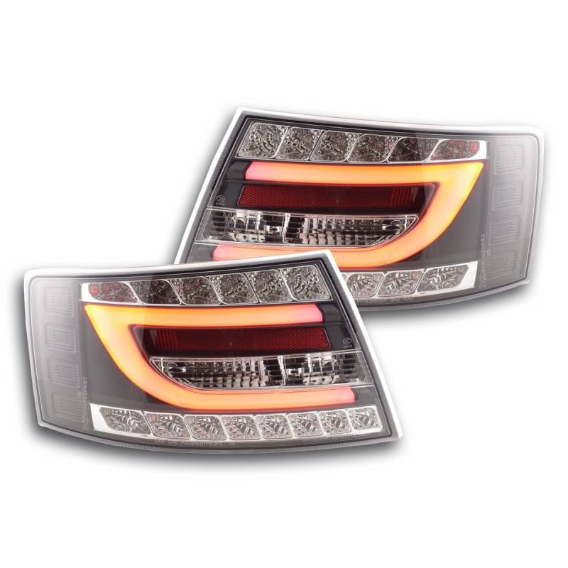 LED taillights set Audi A6 Limo (4F) 04-08 black