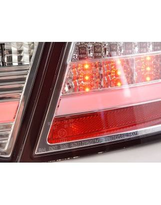 Feux arrières LED Lightbar Audi A5 8T Coupe / Sportback 07-11 chrome