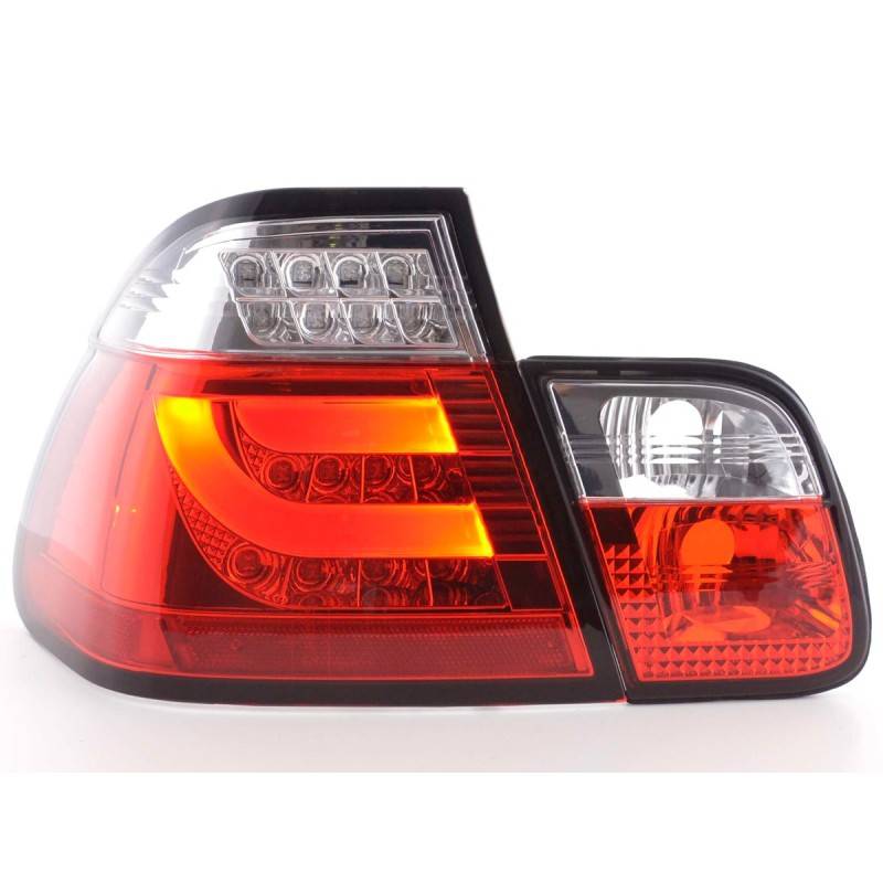 Kit feux arrières LED BMW Série 3 E46 Limo 98-01 rouge / clair