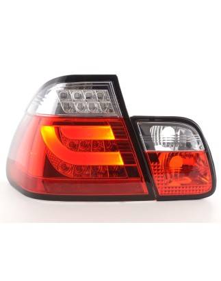 Kit feux arrières LED BMW Série 3 E46 Limo 98-01 rouge / clair