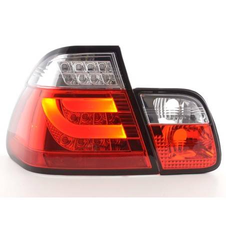 Kit feux arrières LED BMW Série 3 E46 Limo 98-01 rouge / clair