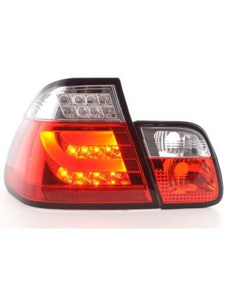 Kit feux arrières LED BMW Série 3 E46 Limo 98-01 rouge / clair