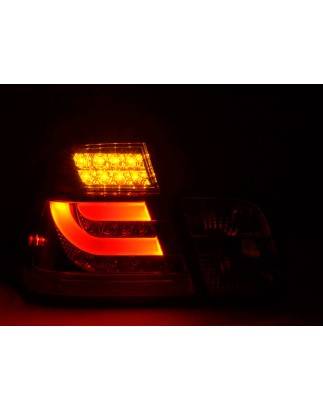 LED taillights set BMW 3-series E46 Limo 98-01 red / clear