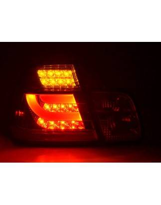 LED taillights set BMW 3-series E46 Limo 98-01 red / clear