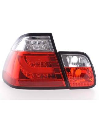 Kit feux arrières LED BMW Série 3 E46 Limo 98-01 rouge / clair