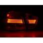 LED taillights set BMW 3-series E90 sedan 05-08 chrome