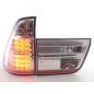 LED taillights BMW X5 E53 98-02 chrome